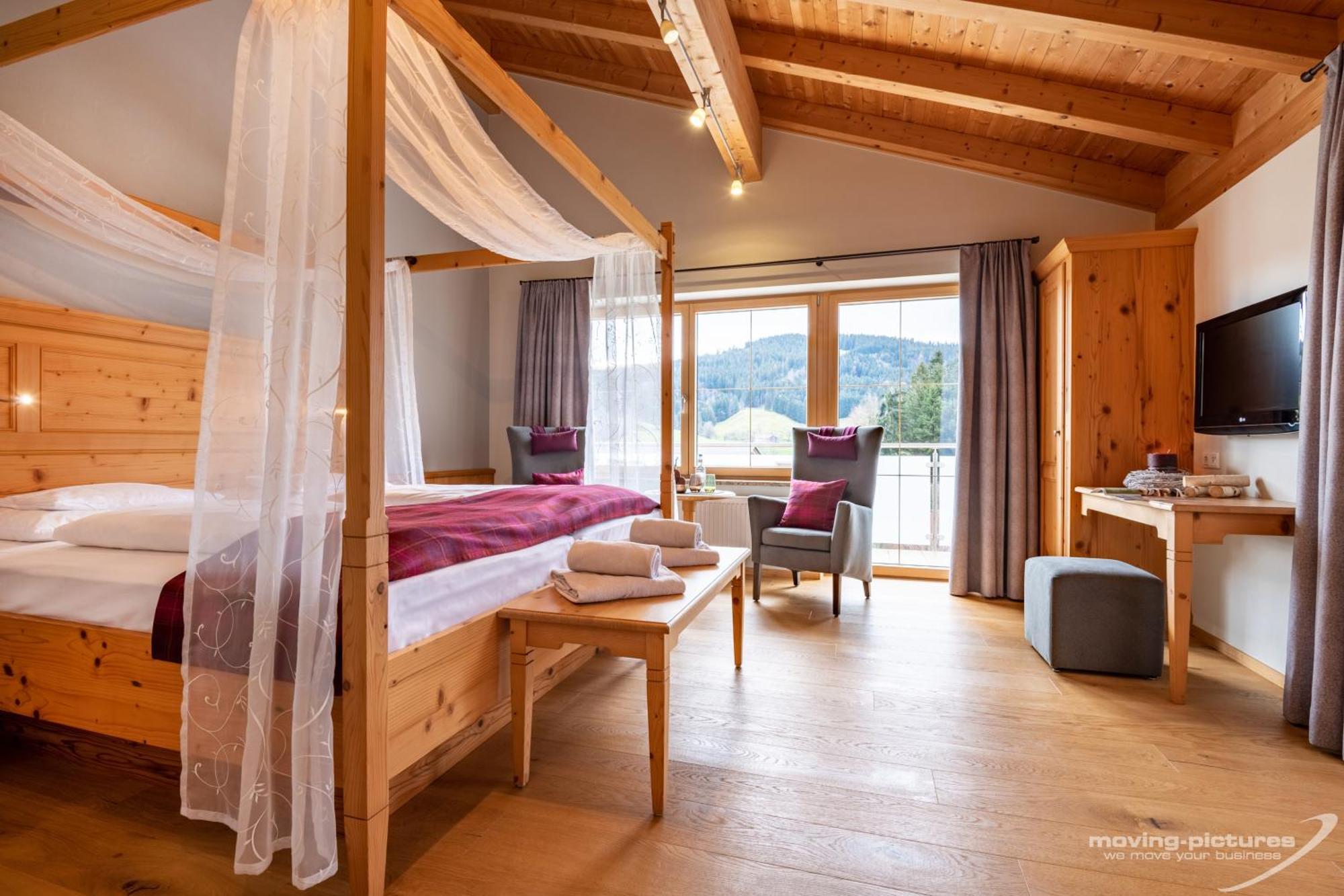 Hotel Natur-Landhaus Krone Maierhöfen Exteriér fotografie